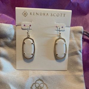 SOLD Kendra Scott MOP Gold Dani Earrings